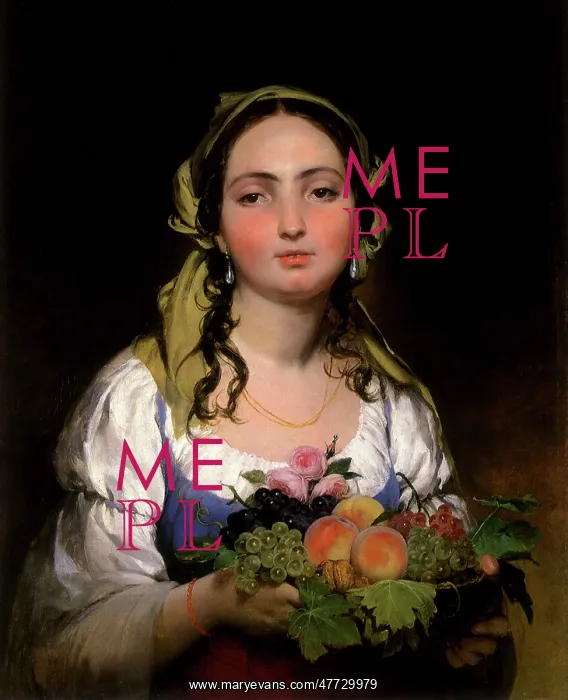  : Girl with Fruit Basket