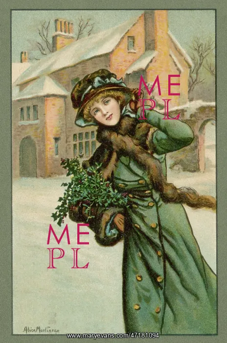  : Girl with Holly
