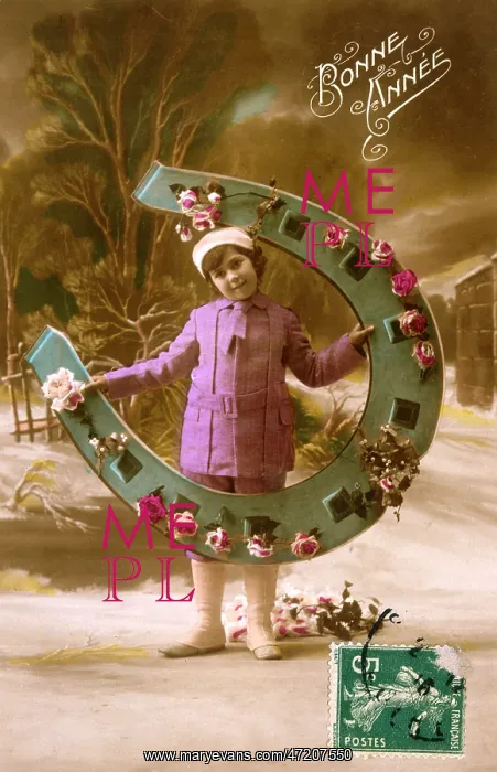  : Girl and Horseshoe