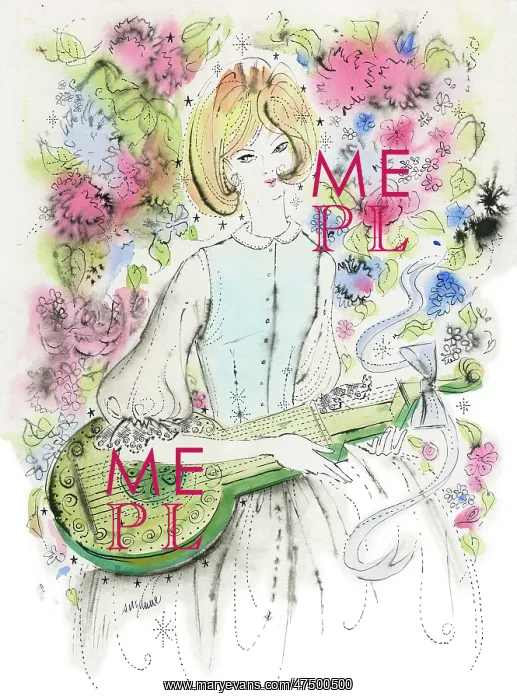 : Girl with a mandolin : Girl with a mandolin