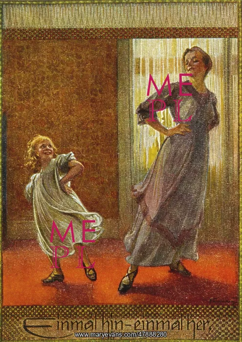 : GIRL / MOTHER DANCING 20C : GIRL / MOTHER DANCING 20C