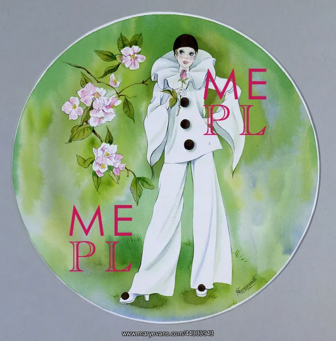 : Girl in a Pierrot Costume : Girl in a Pierrot Costume