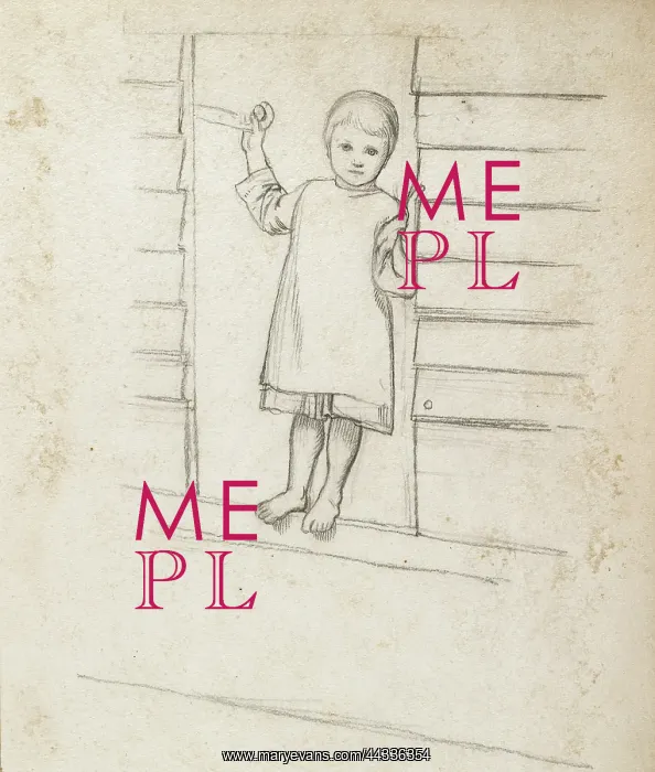 : Girl in a Pinafore, standing on a Window Ledge : Girl in a Pinafore, standing on a Window Ledge