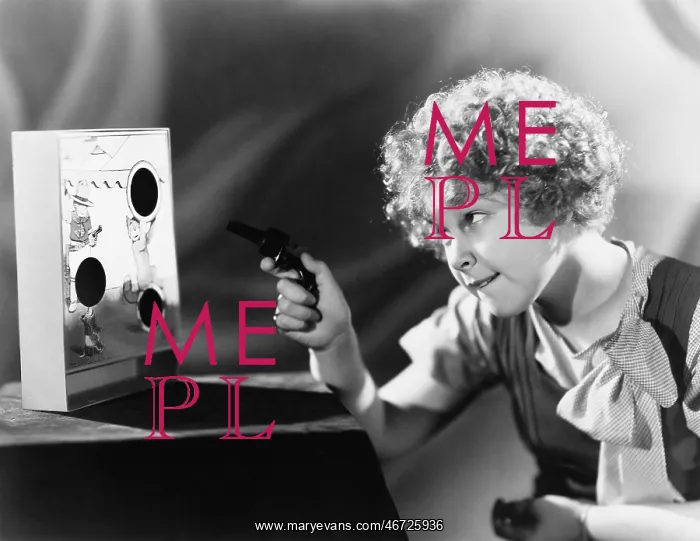 : Girl playing with a gun : Girl playing with a gun