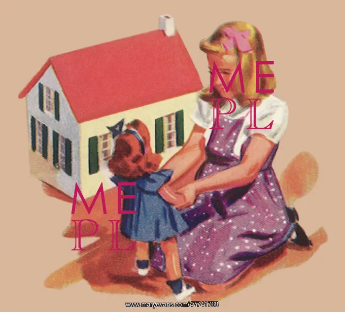  : Girl Plays with Doll