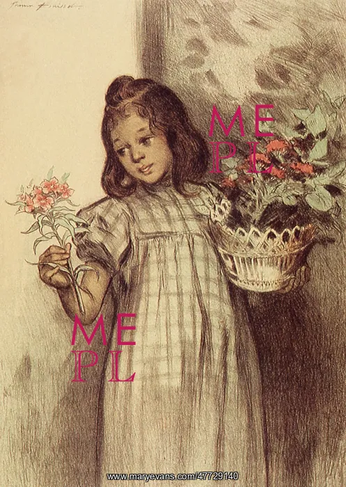  : Girl with Potted Plant