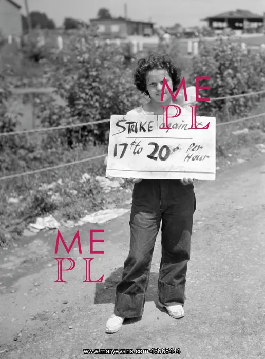 : Girl - Protest - Strike - Picket : Girl - Protest - Strike - Picket