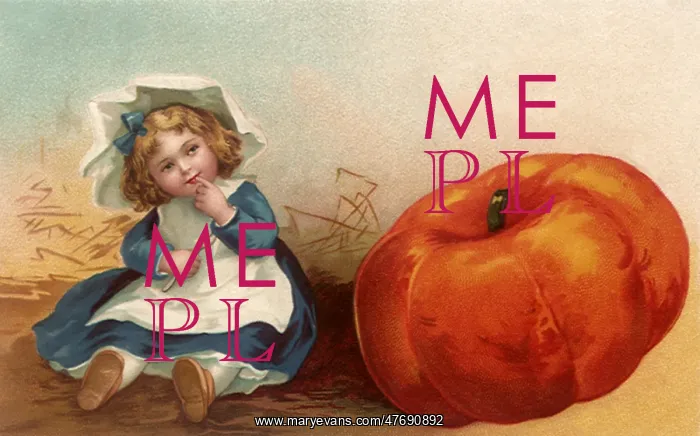  : Girl and Pumpkin