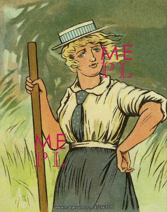  : Girl with a punt pole