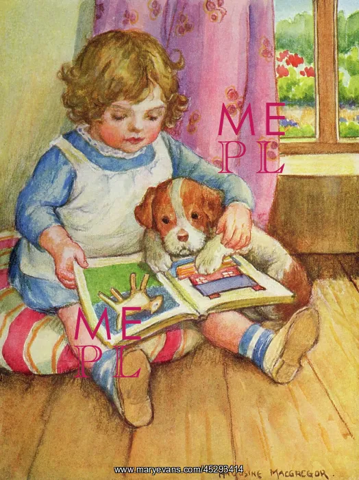 : Girl reading : Girl reading