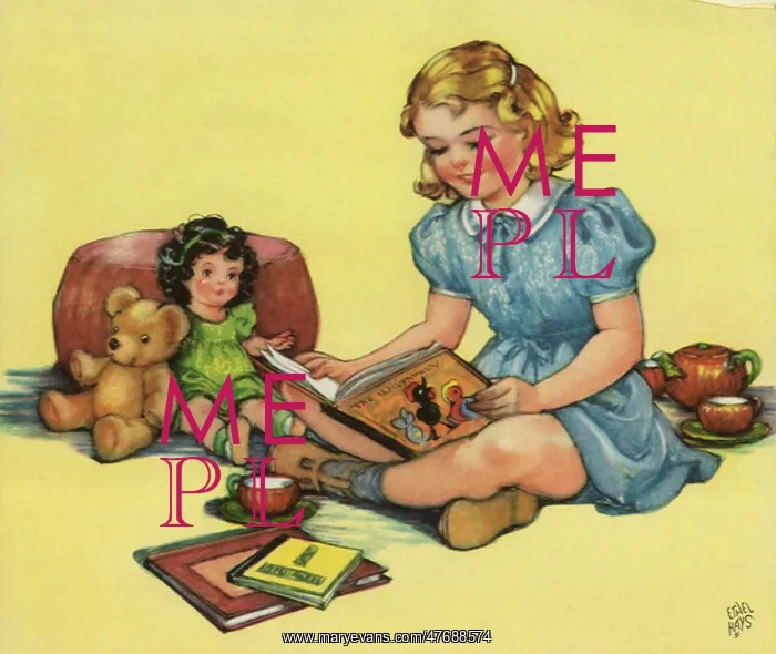  : Girl Reading