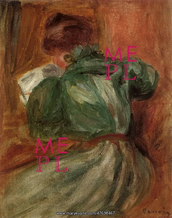  : Girl Reading, by Renoir