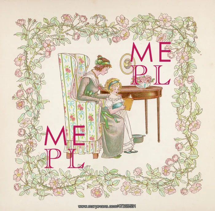 : Girl Reads Aloud to Mama : Girl Reads Aloud to Mama