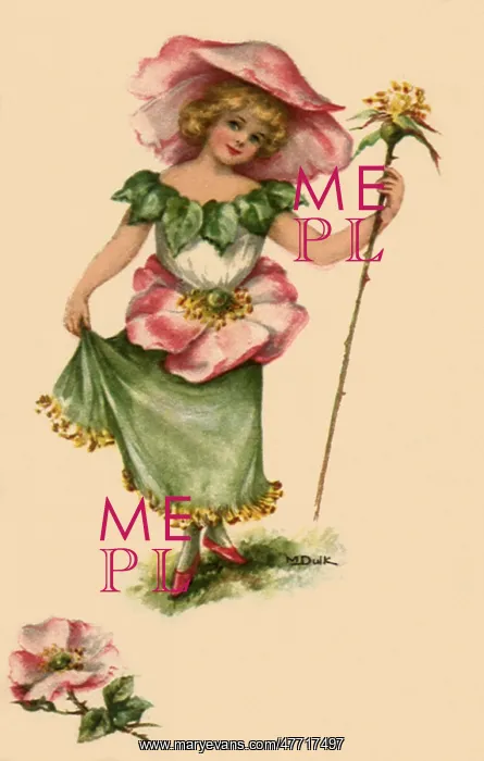  : Girl in Rose Costume