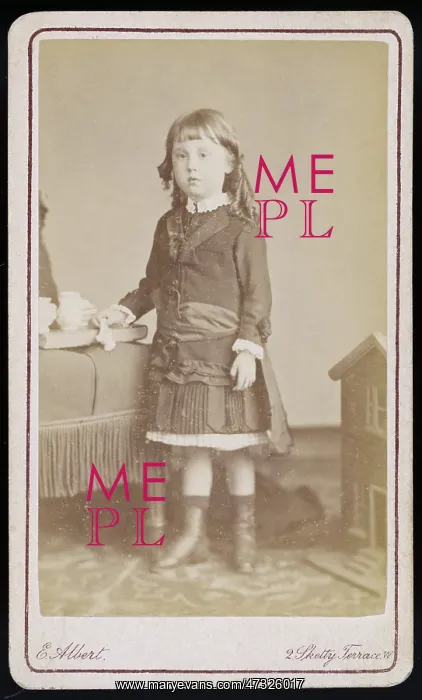 : GIRL & SASH 1880S : GIRL & SASH 1880S