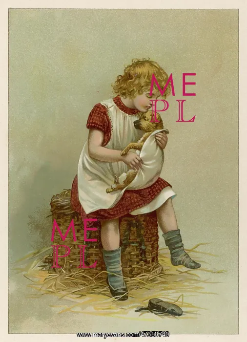  : GIRL & SICK PUPPY