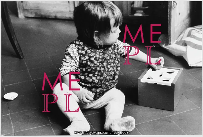 : GIRL WITH SORTING TOY : GIRL WITH SORTING TOY