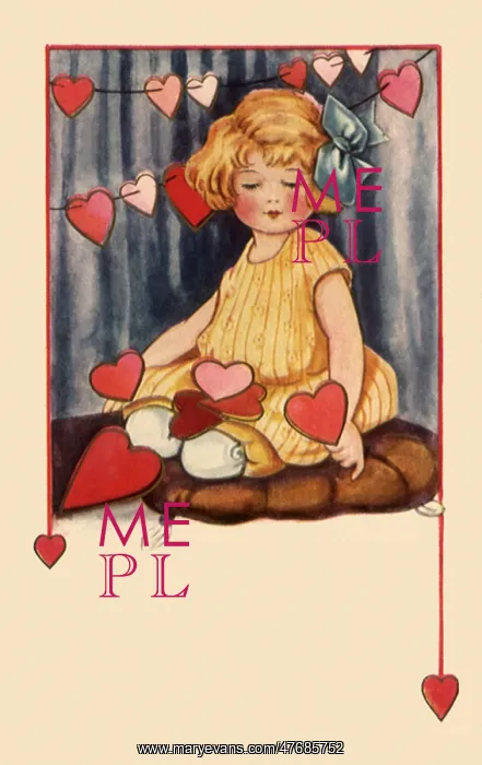  : Girl with Strung Hearts