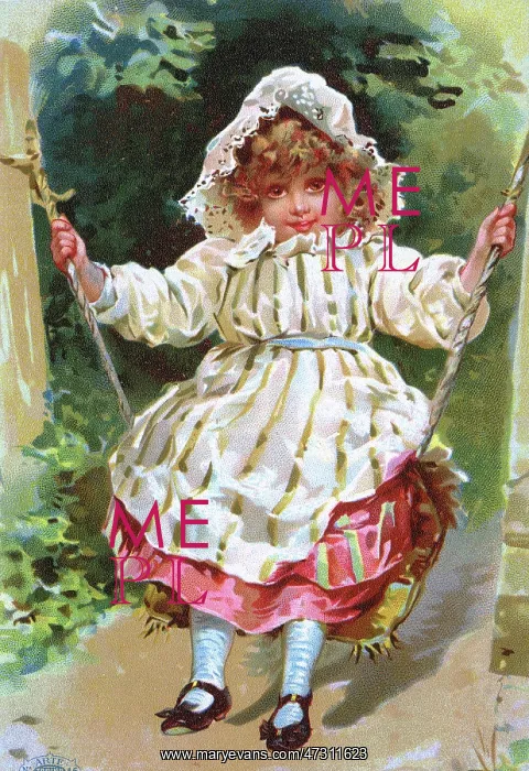  : GIRL ON SWING C19