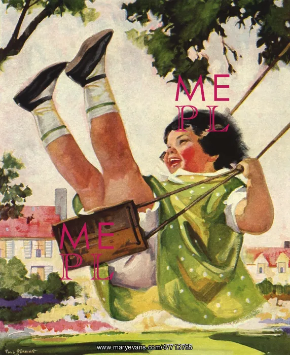 : Girl Swinging : Girl Swinging