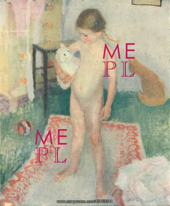 : Girl With Toy Cat : Girl With Toy Cat