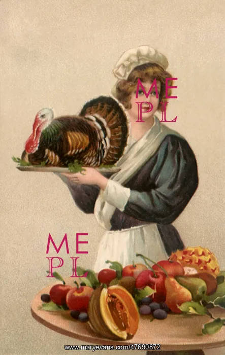  : Girl with Turkey