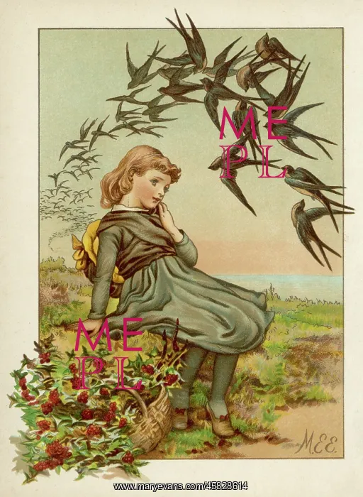 : GIRL WATCHES SWALLOWS : GIRL WATCHES SWALLOWS