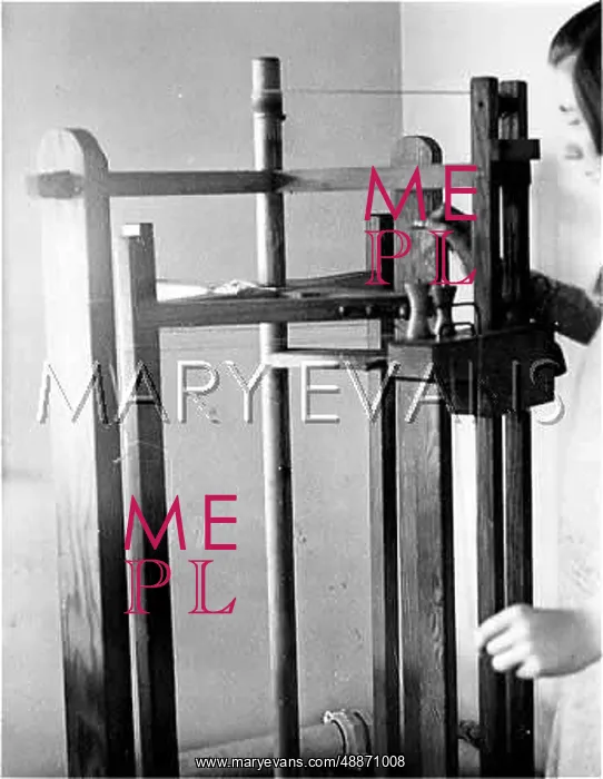 : GIRL WEAVING 1938 : GIRL WEAVING 1938