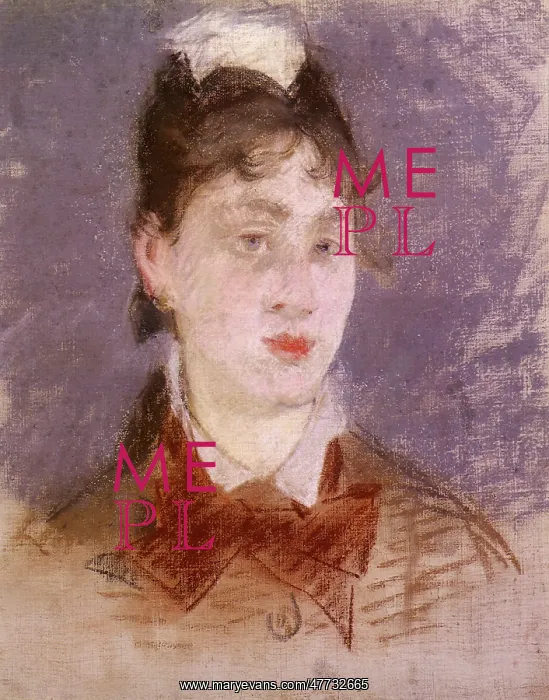 : Girl in a Wing Collar, by Manet