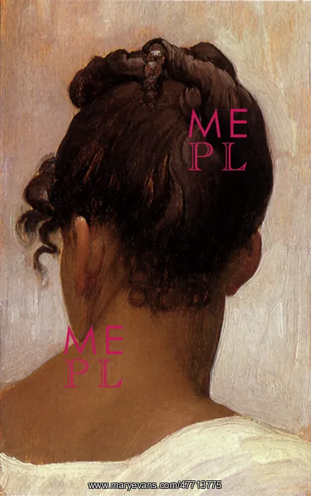 : Back of a Girl's Head, by Leighton : Back of a Girl's Head, by Leighton