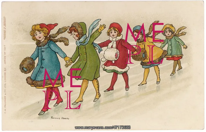 : Girls on Icy Slope : Girls on Icy Slope