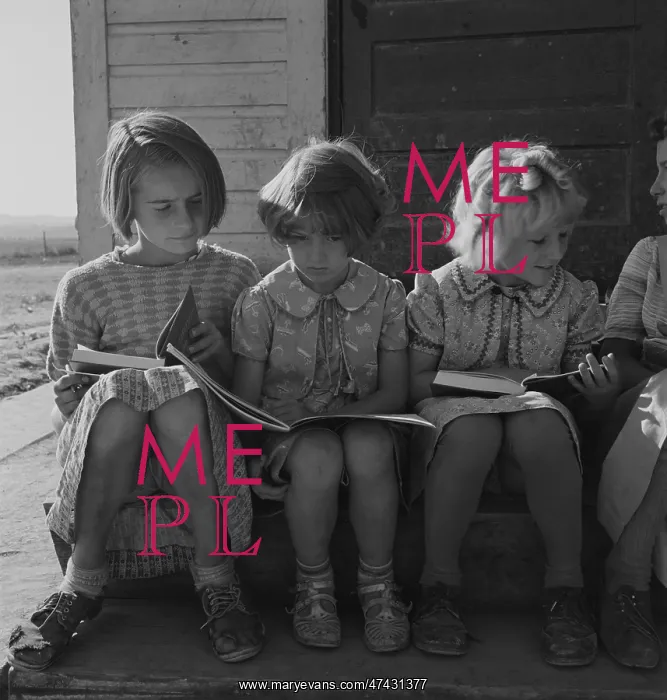 : Girls of Lincoln Bench School study their reading lesson. Ne : Girls of Lincoln Bench School study their reading lesson. Ne
