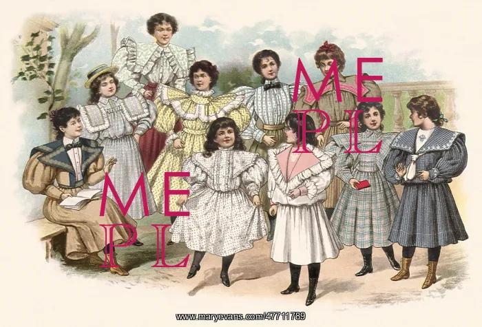 : Girls in Many Outfits : Girls in Many Outfits