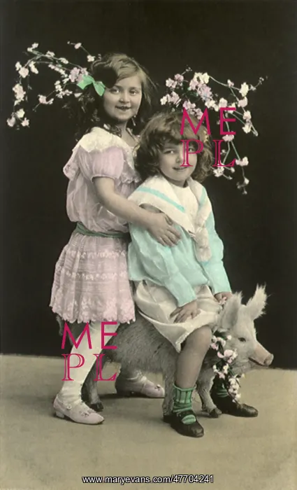  : Girls and Piglet