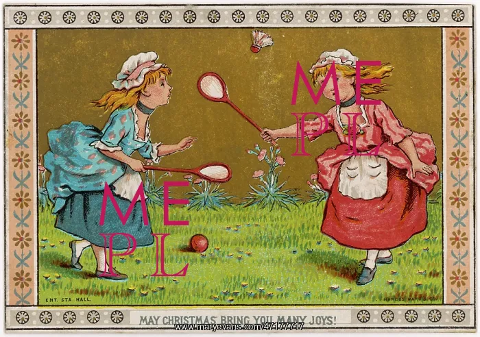  : Girls Play Battledore