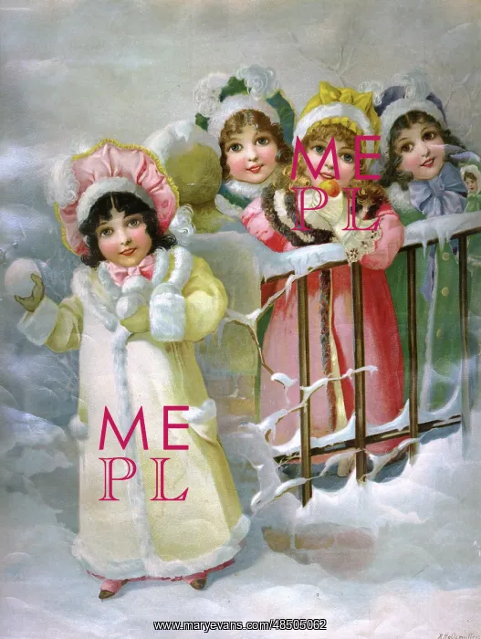 : Four Girls Snowballing