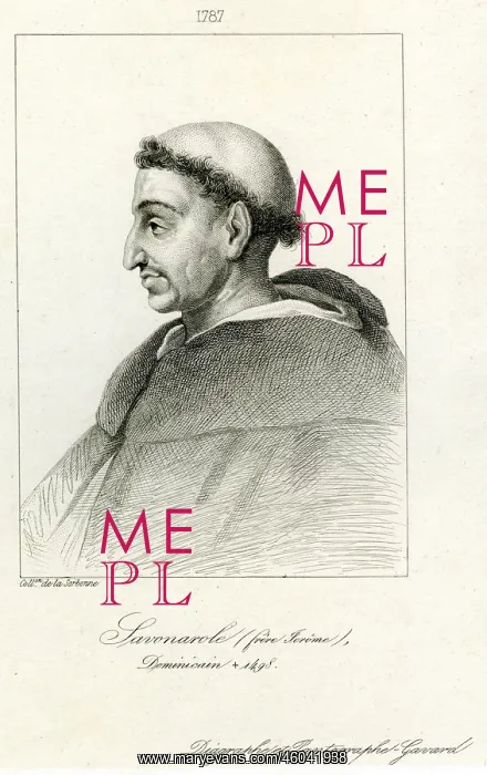 : Girolamo Savonarola : Girolamo Savonarola