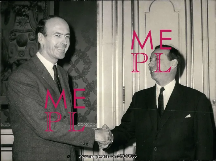 : Giscard D'Estaing and Michel Debre, Paris : Giscard D'Estaing and Michel Debre, Paris