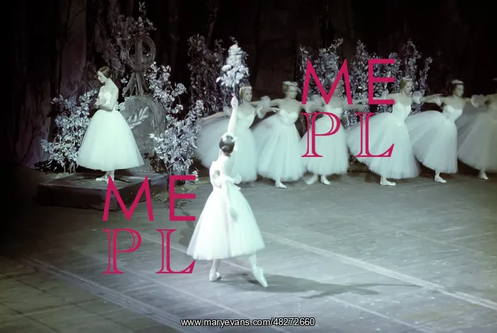 : Giselle ballet performance, 1980 : Giselle ballet performance, 1980