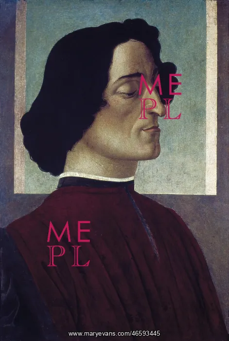 : Giuliano de Medici, by Botticelli : Giuliano de Medici, by Botticelli