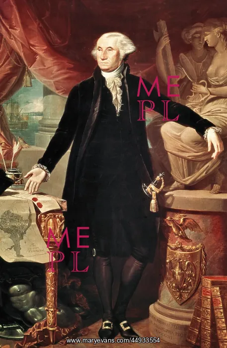 : Giuseppe Perovani - Portrait of George Washington : Giuseppe Perovani - Portrait of George Washington