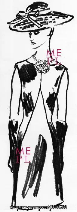 : Givenchy fashion, 1964 : Givenchy fashion, 1964