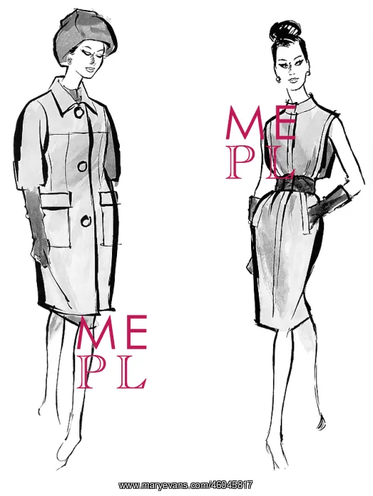 : Givenchy outfit, 1960 : Givenchy outfit, 1960