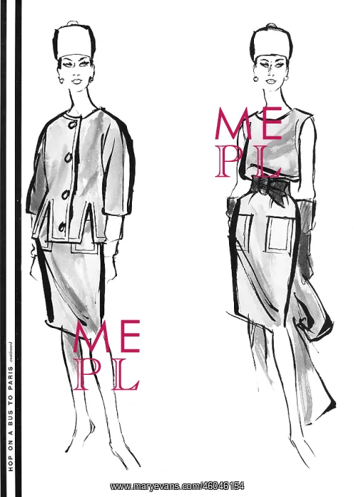: Givenchy outfit, 1960 : Givenchy outfit, 1960