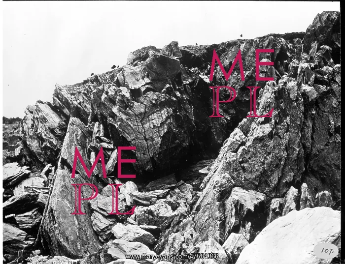 : Glacial rock, Halifax 1873 : Glacial rock, Halifax 1873