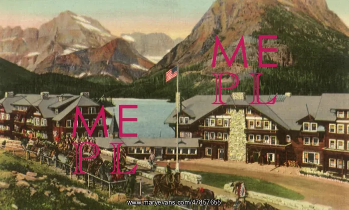  : Many Glacier Hotel