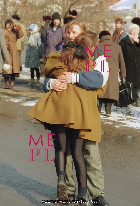 : Glad to See Each Other photo art work, 1993 : Glad to See Each Other photo art work, 1993