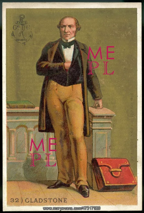 : Gladstone. WILLIAM EWART GLADSTONE (1809 - 1898) : Gladstone. WILLIAM EWART GLADSTONE (1809 - 1898)
