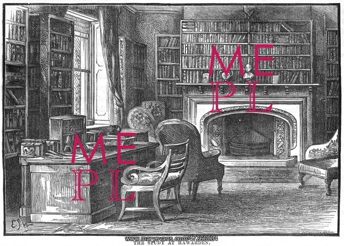 : GLADSTONE / HAWARDEN STUDY : GLADSTONE / HAWARDEN STUDY