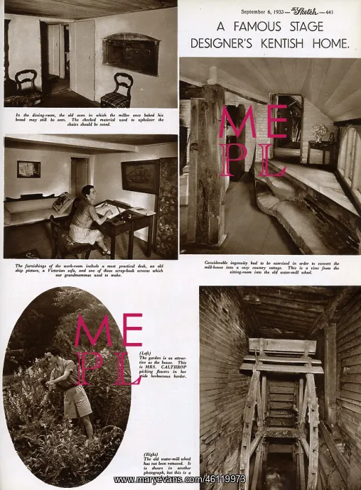  : Gladys Calthrop - The House That Was a Mill